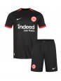 Eintracht Frankfurt Venkovní dres pro děti 2024-25 Krátký Rukáv (+ trenýrky)